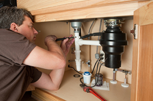 Greg is on a garbage disposal installation in Fair Oaks